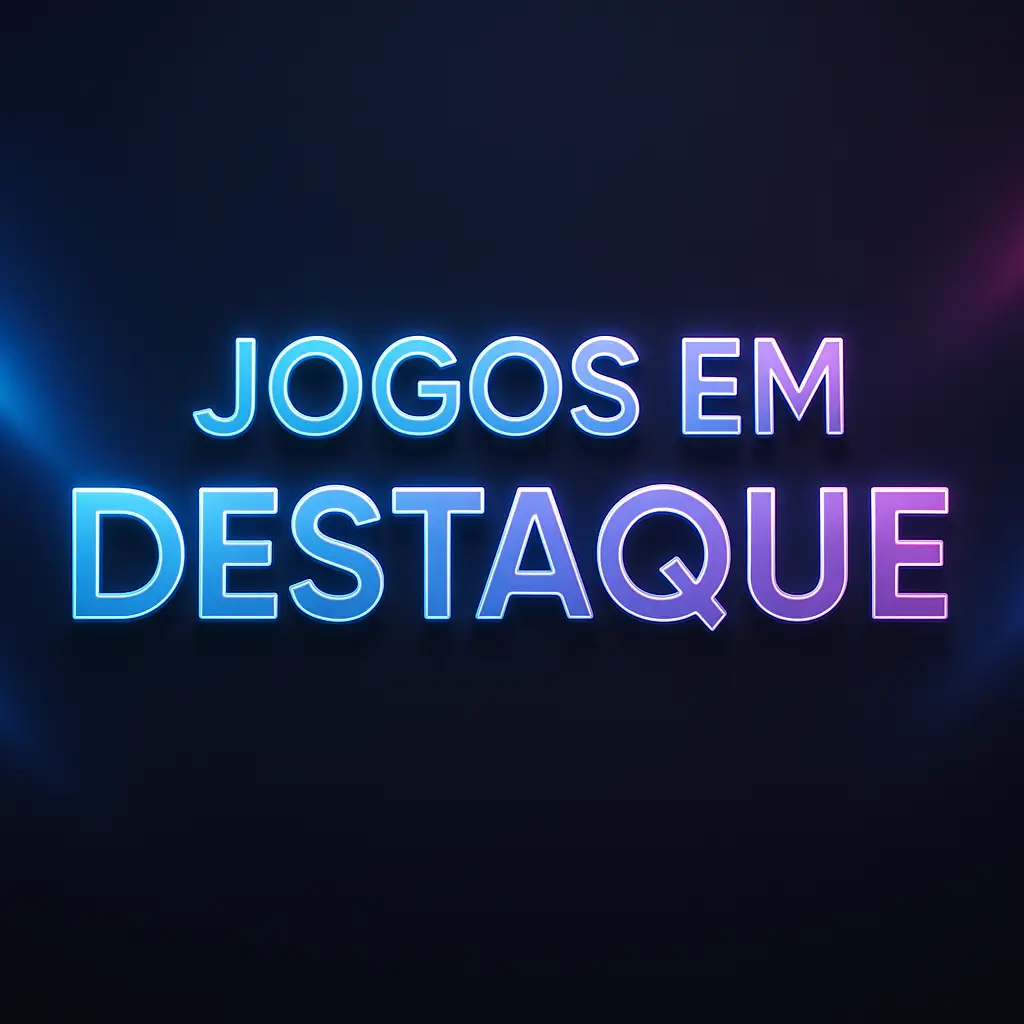 Banner de jogos em destaque do jogo9911 com cores azul e rosa